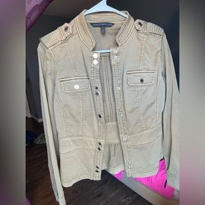 White House Black Market, Tan, Size 2